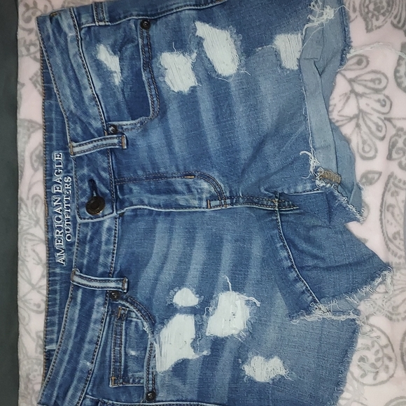 American eagle size 10 Jean shorts - Picture 1 of 2
